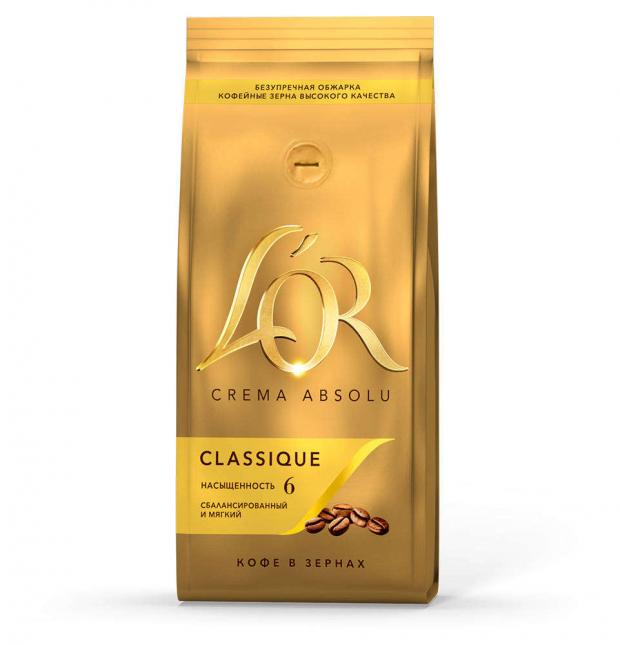 

Кофе в зернах L’or Crema Absolu Classique, 230 г