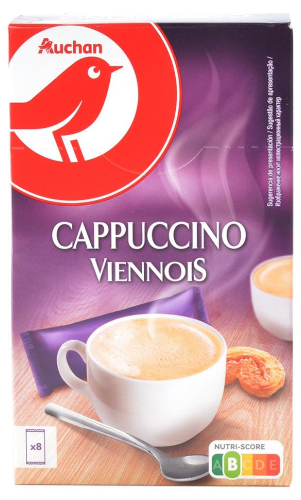 

Кофе растворимый Auchan Cappuccino Viennois, 144 г