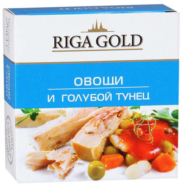 

Овощи Riga Gold с голубым тунцом, 250 г