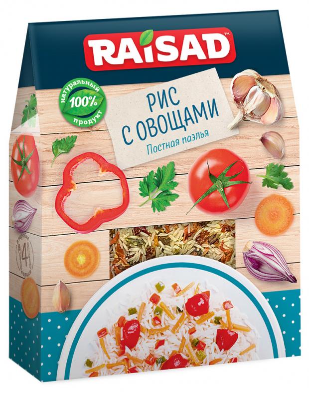 

Гарнир «РайСад» Постная паэлья рис с овощами, 200 г