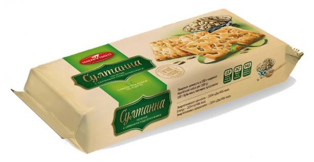 Печенье затяжное «Галери Галетт» Султанна с семенами подсолнечника, 170 г