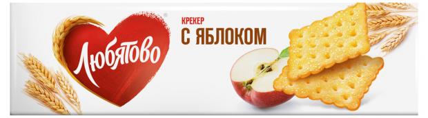 

Крекер «Любятово» с яблоком, 155 г