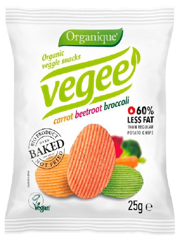 Снеки Organique Vegee картофельные органические БИО, 25 г