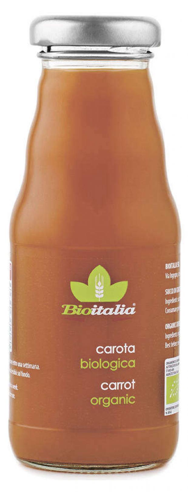 Сок Bioitalia морковный БИО 200 мл 190₽