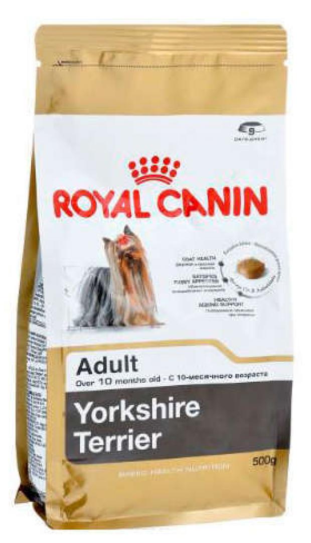 Корм для собак Royal Canin Yorkshire Terrier Adult 500 г 361₽