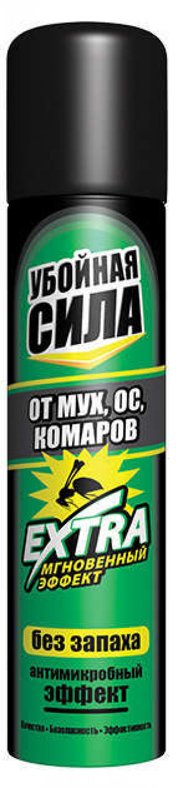 

Аэрозоль от ос мух комаров «Убойная сила» Extra, 280 мл