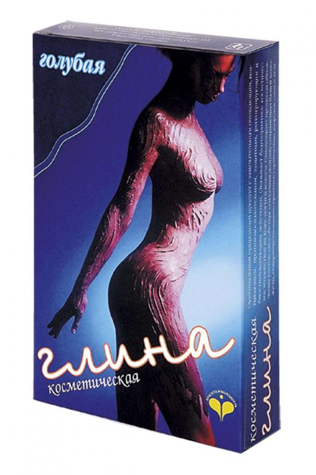 Глина для лица и тела Артколор косметическая голубая 100 г 21₽