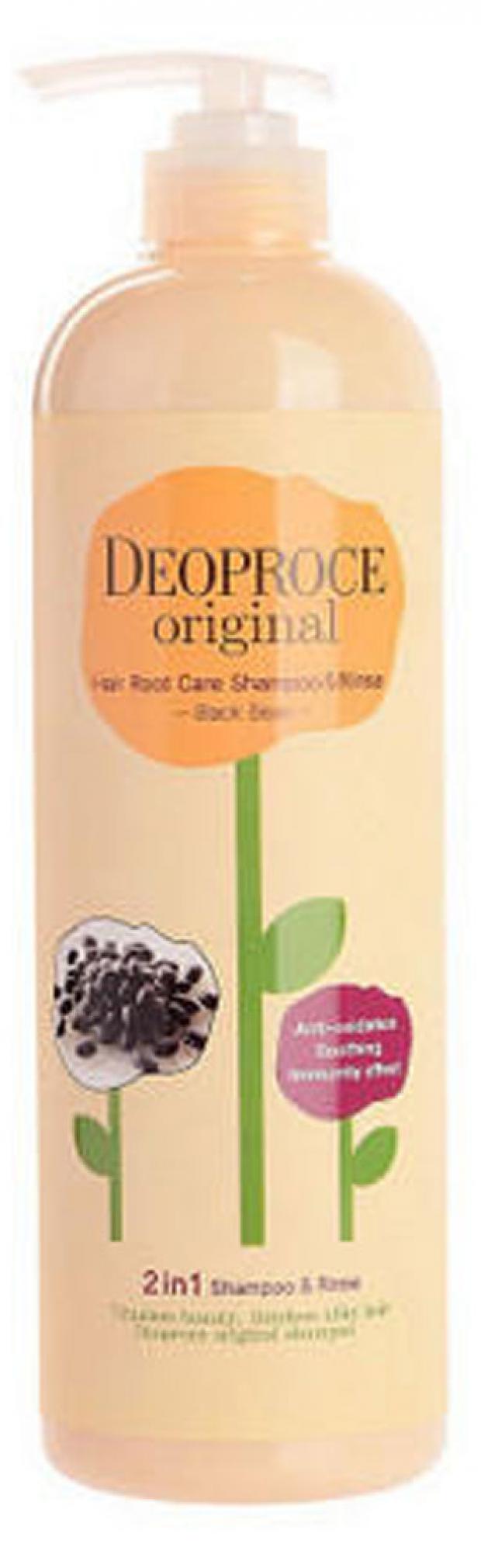 

Шампунь для волос Deoproce из черных бобов, 1 л