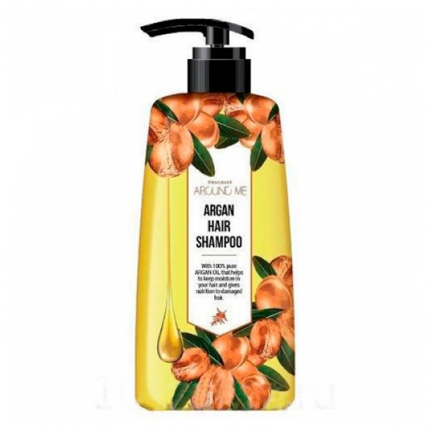 

Шампунь для волос Welcos Around me Argan с маслом арганы, 500 мл