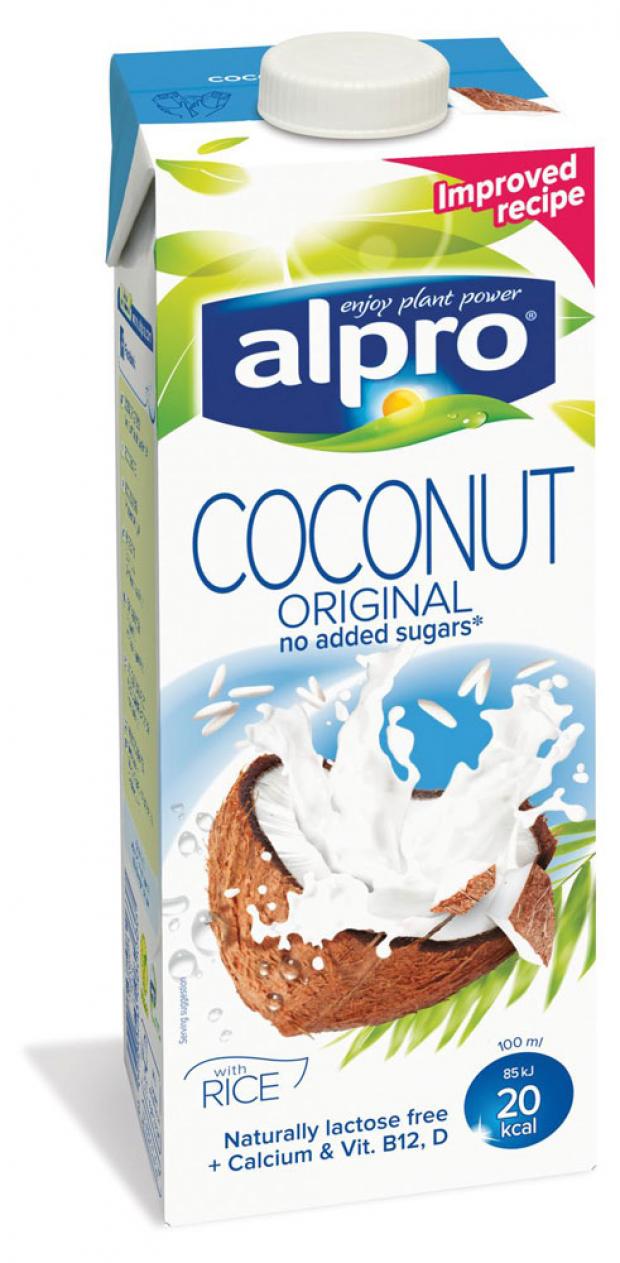 

Напиток кокосовый Alpro с рисом обогащенный кальцием и витаминами, 1 л