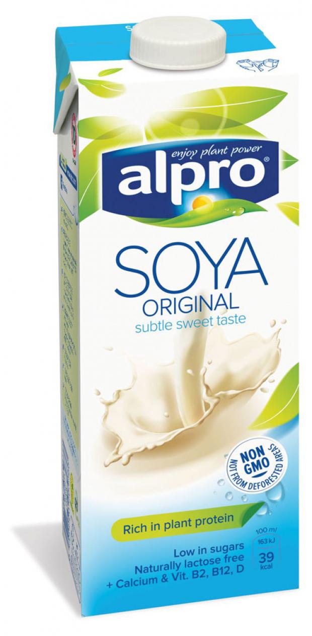

Напиток соевый Alpro обогащенный кальцием и витаминами, 1 л