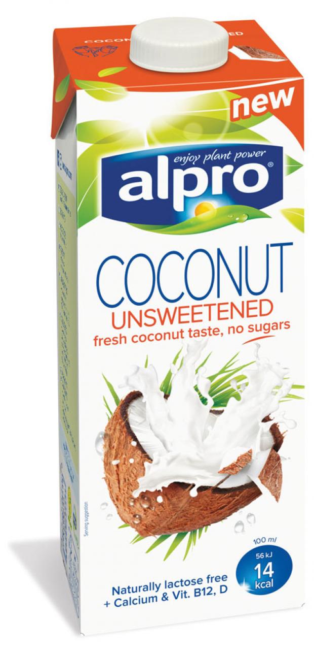 

Напиток кокосовый Alpro без сахара обогащенный кальцием и витаминами, 1 л