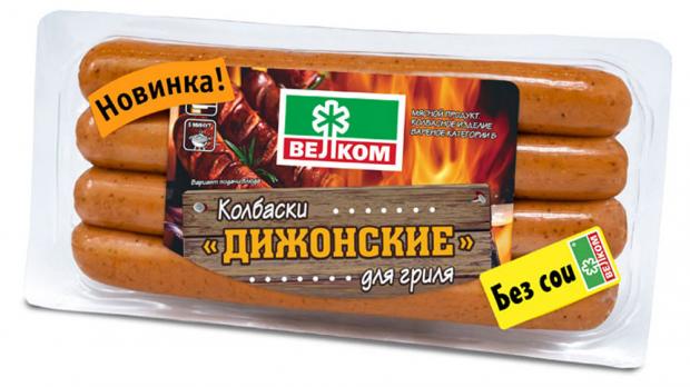 

Колбаски «Велком» Дижонские для гриля, 320 г