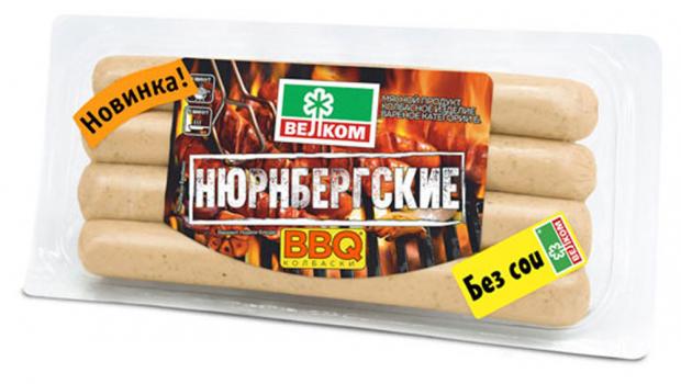 

Колбаски «Велком» Нюрбергские для гриля, 320 г