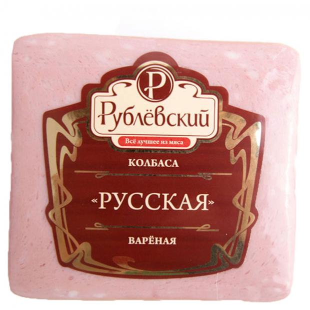 Колбаса вареная Рублевский Русская 400 г 275₽