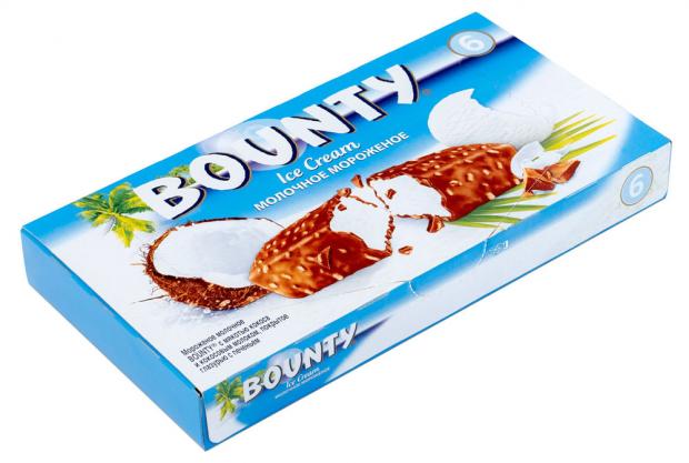 

Мороженое Bounty, 39,1х6 г