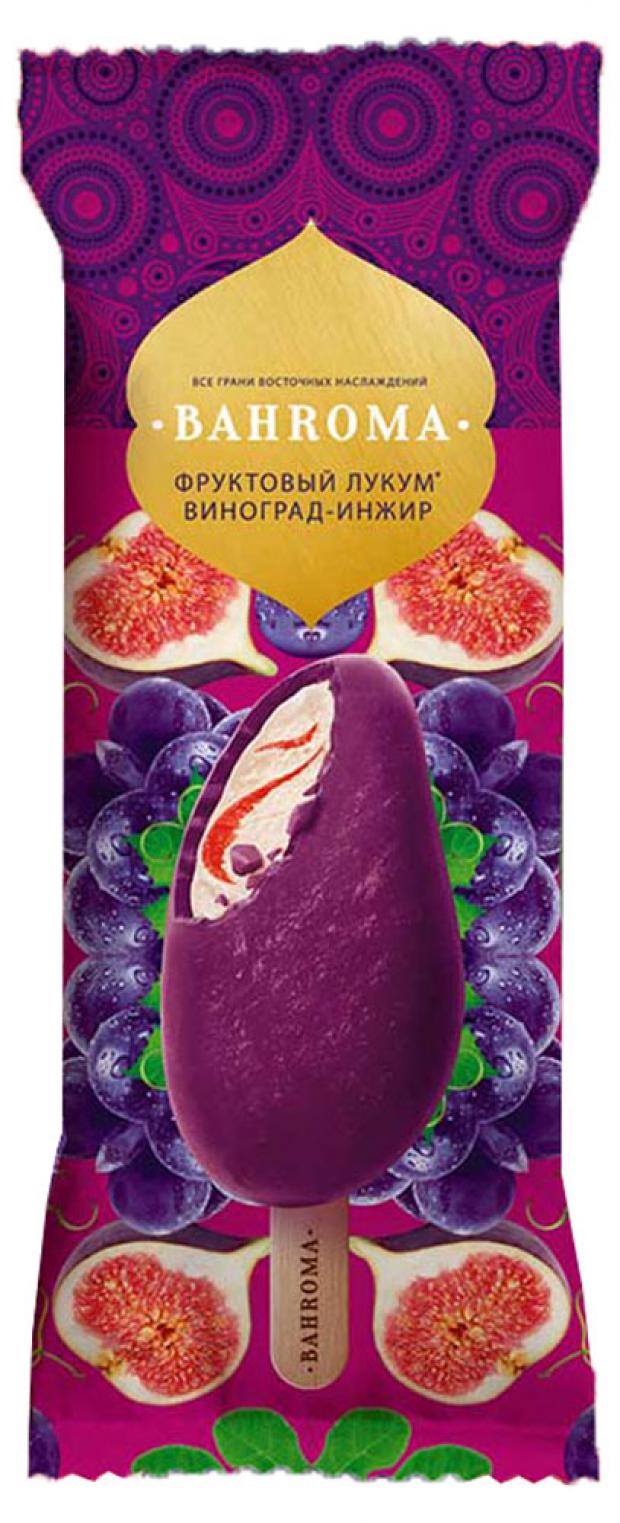

Мороженое Bahroma Эскимо Фруктовый лукум-Виноград-Инжир 6%, 75 г