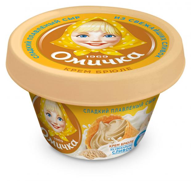 

Сыр плавленый «Омичка» крем-брюле, 80 г