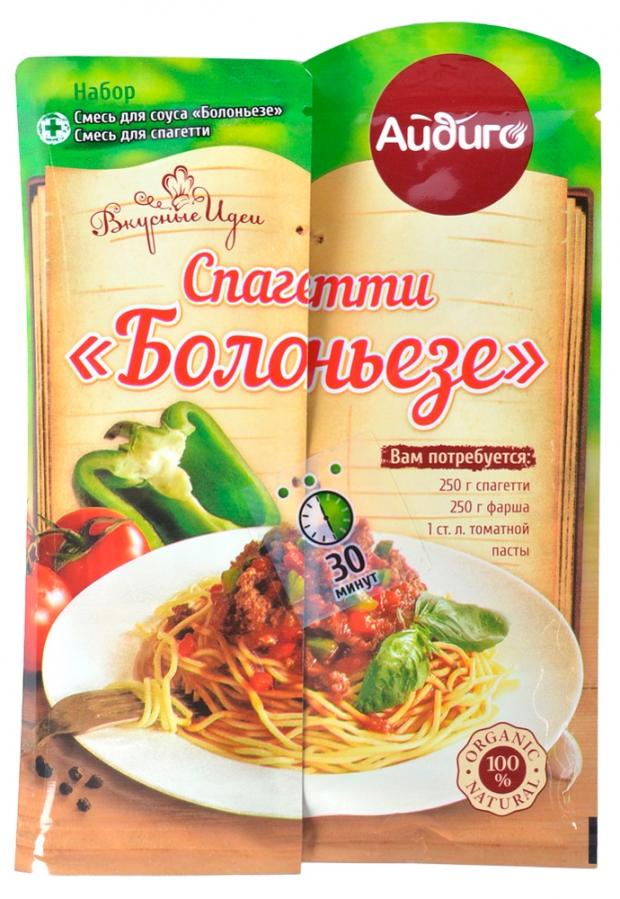 

Смесь для соуса «Айдиго» спагетти болоньезе, 40 г