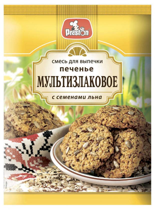 

Смесь для выпечки Preston Мультизлаковое печенье, 250 г