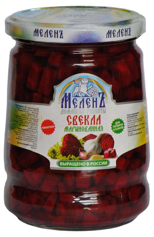 

Свекла «Меленъ» маринованная, 530 г