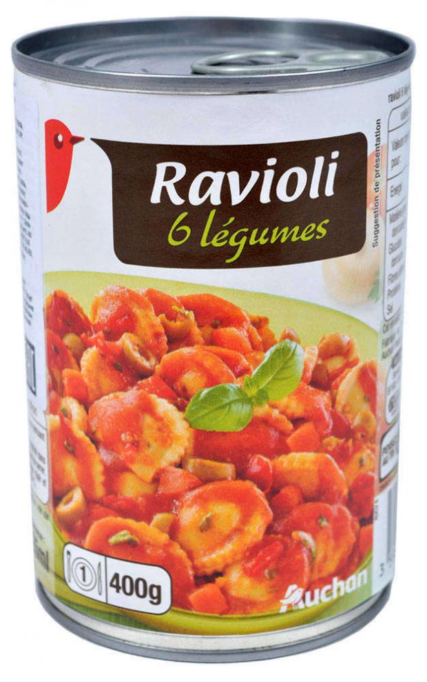 

Равиоли Auchan 6 овощей, 400 г