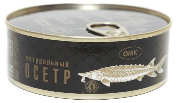 

Осетр «ОМК» натуральный, 245 г