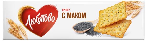 

Крекер «Любятово» с маком, 155 г