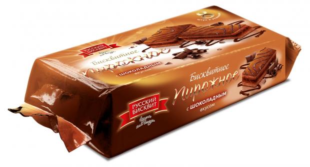 

Пирожное «Русский Бисквит» бисквитное с шоколадным вкусом, 240 г