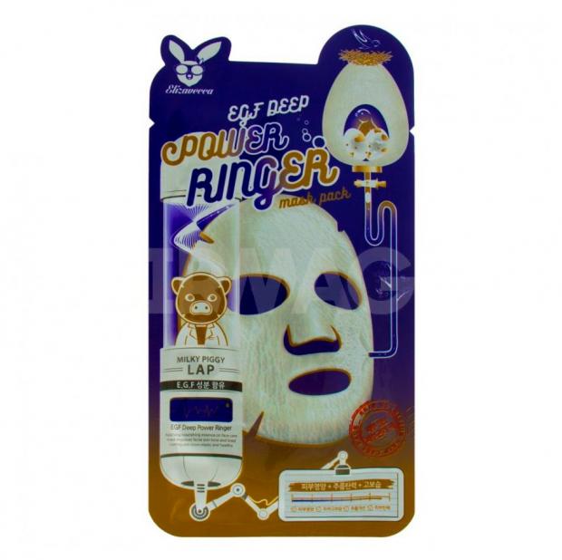 

Маска для лица Elizavecca EGF Deep Power Ringer Mask Pack тканевая, 23 мл