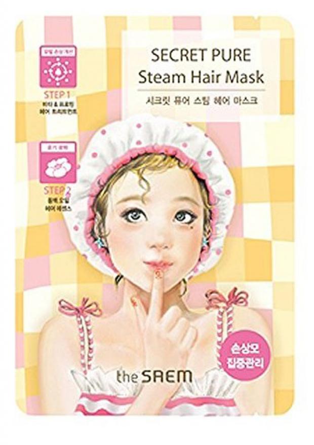 

Маска для волос Secret Pure паровая для поврежденных волос, 15 г + 5 г