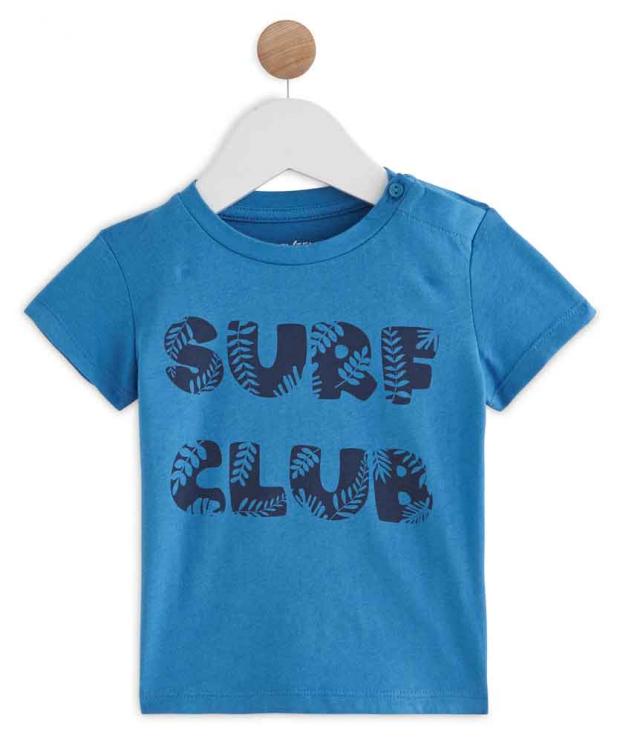 

Футболка для мальчика InExtenso BOY0058 BLEU VIF