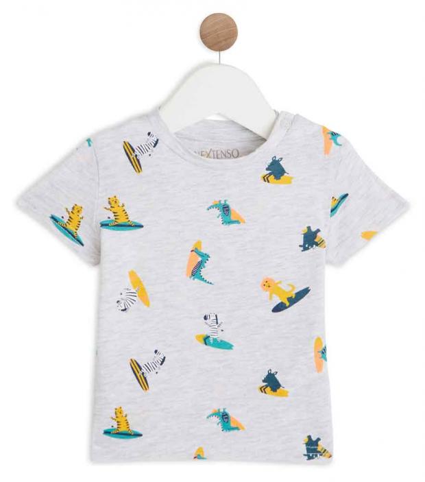 

Футболка для мальчика InExtenso BOY0069 GRIS CHINE