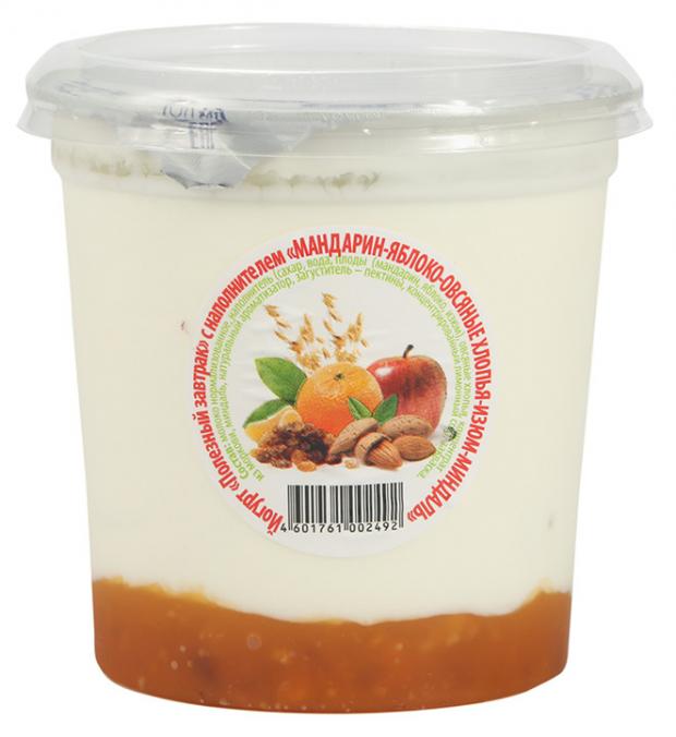 

Йогурт «ЦарКа» с мандарином яблоком и изюмом 3,5%, 400 г