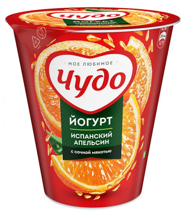 

Йогурт «Чудо» Испанский апельсин с мякотью 2,5%, 290 г