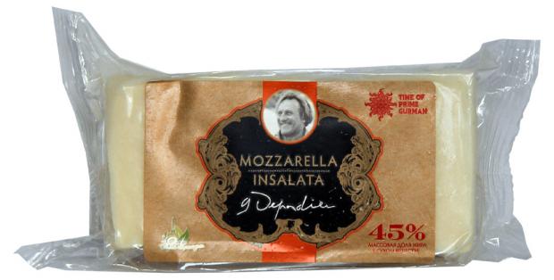 Сыр полутвердый «Депардье рекомендует» Mozzarella Insalata, 250 г