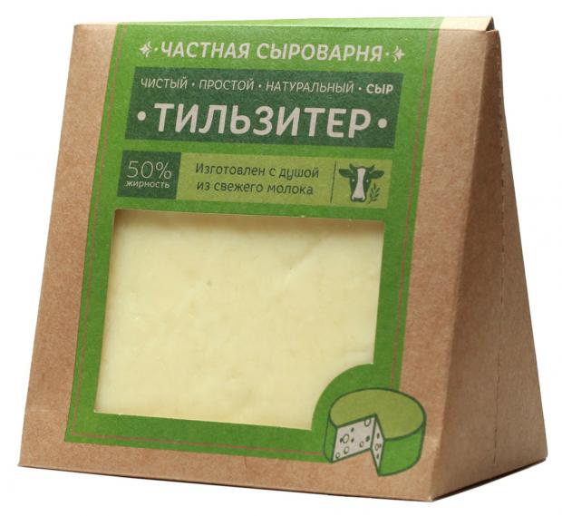 

Сыр полутвердый «Частная Сыроварня» Тильзитер 50%, 260 г