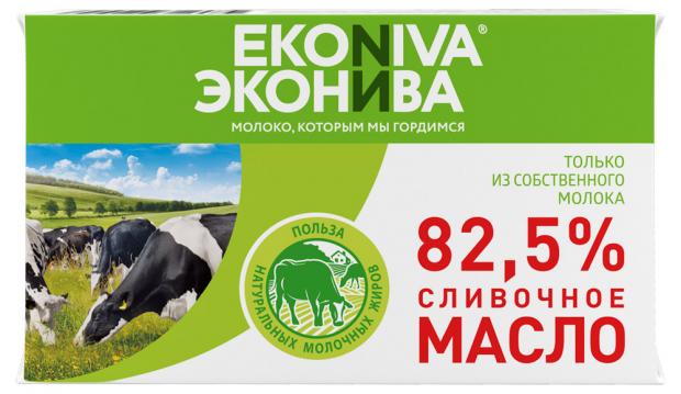 

Масло сливочное EkoNiva 82,5%, 200 г