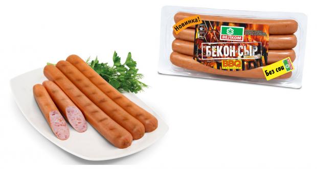

Колбаски «Велком» бекон сыр, 320 г
