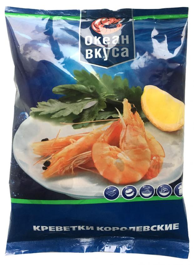 

Креветки королевские «Океан Вкуса» в панцире 60/80, 800 г