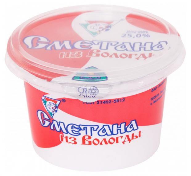 

Сметана «Из Вологды» 25%, 200 г