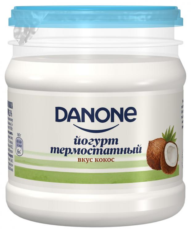 

Йогурт Danone термостатный кокос 3,3%, 160 г