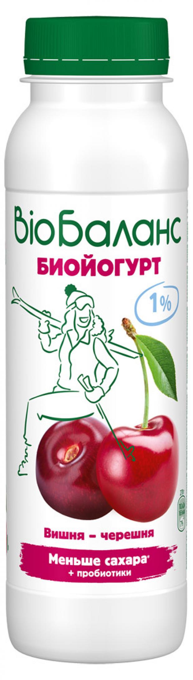 

Биойогурт «Bio-Баланс» вишня черешня 1%, 270 г