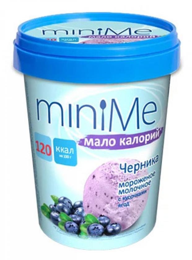 

Мороженое MiniMe молочное ванильное с черникой, 275 г