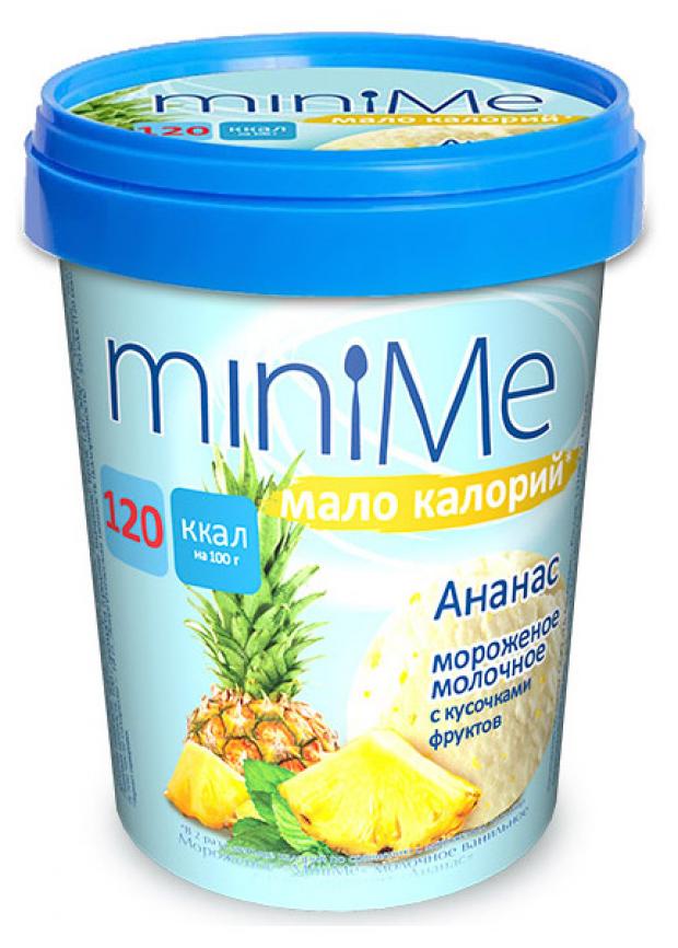 

Мороженое MiniMe молочное ванильное с ананасом, 275 г