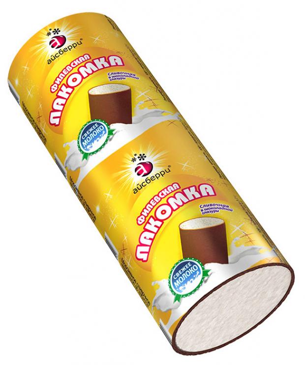 

Мороженое «Филевская» Лакомка пломбир в шоколадной глазури, 90 г