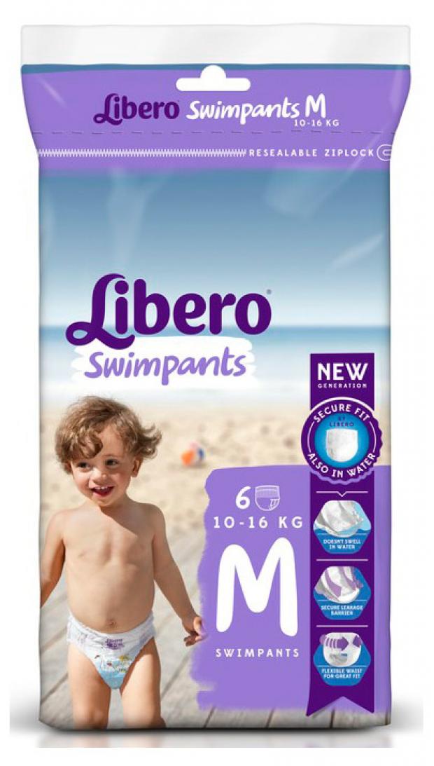 

Трусики для плавания Libero Swimpants Medium (10-16 кг), 6 шт