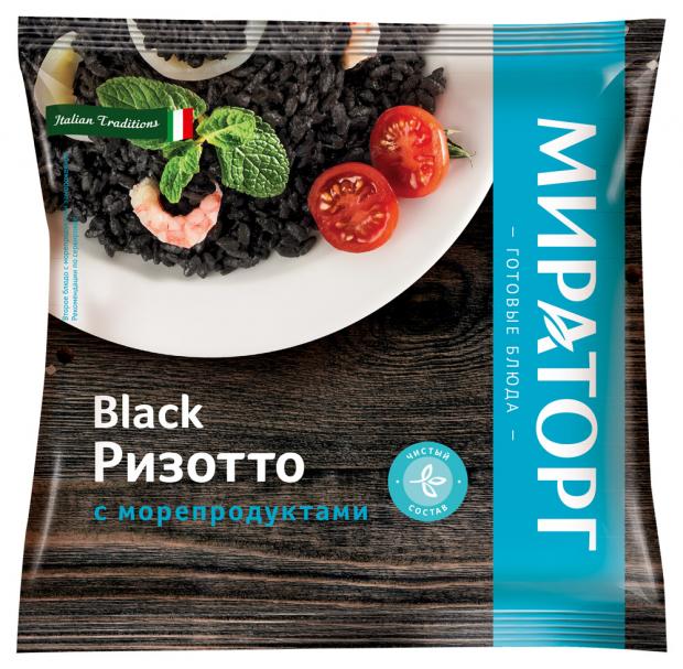 

Ризотто «Мираторг» Black с морепродуктами, 400 г