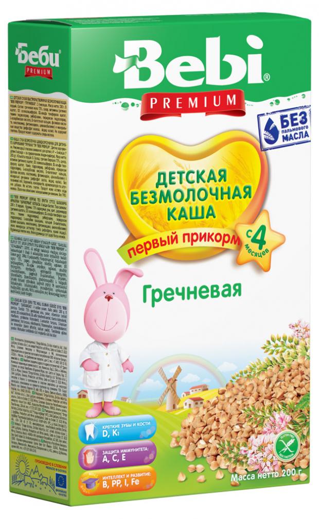 

Каша безмолочная Bebi Premium гречневая с 4 мес, 200 г