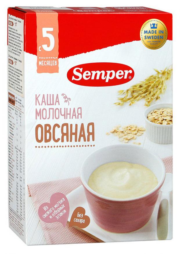 

Каша молочная Semper овсяная с 5 мес, 200 г